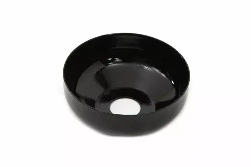 Black Glide Fork Damper Cover for Harley Davidson by V-Twin