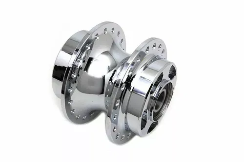 Front Wheel Hub Chrome for Harley Davidson by V-Twin