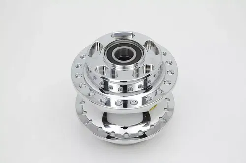 Front Wheel Hub Chrome for Harley Davidson by V-Twin
