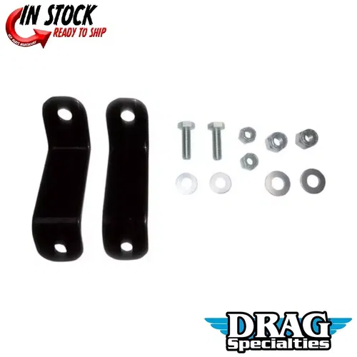 Drag Specialties 3501-0857 Saddlebag Bracket Relocation Kit f Harley FLSTC 00-17