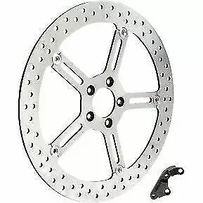 Arlen Ness 15" Big Brake Front Left Floating Rotor for Softail 06-17 Dyna