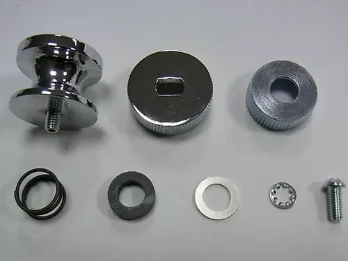 Petcock Shut Off Rod Extension Knob Kit for Harley Davidson by V-Twin