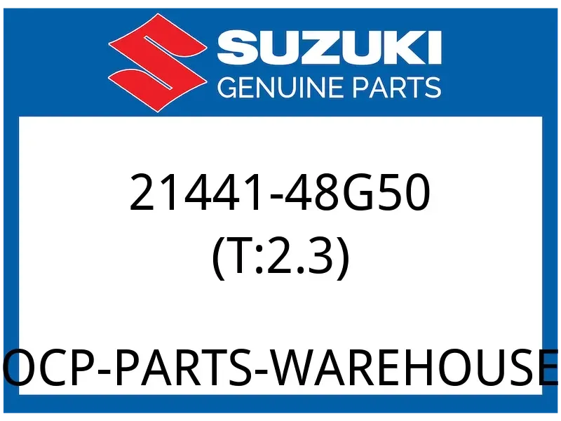 Suzuki OEM Part 21441-48G50 PLATE, CLUTCH DRIVE NO.3 (T:2.3)