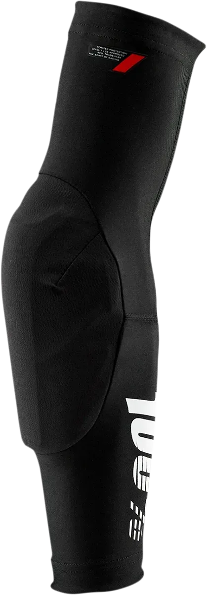 100% Teratec Elbow Guards - Black - Fits XL 70002-00004