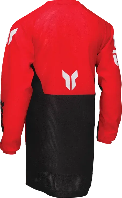 THOR Youth LAUNCHMODE Forge Jersey - Red - Fits XL 2912-2559