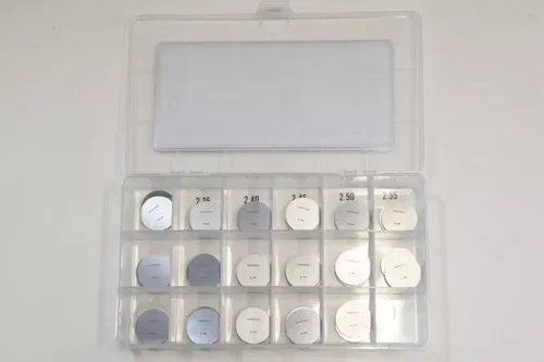 25mm Valve Shim Kit 2pcs of each size 2.30mm-3.10mm in 0.05mm increments