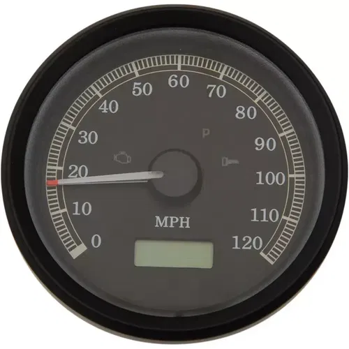 Drag Specialties 3-3/8" 120mph Electronic Speedometer 1999-2003 Harley FXD XL