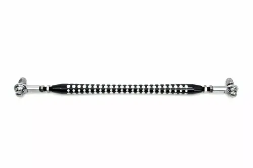 Black Shifter Rod, 2  Extended for Harley Davidson by V-Twin