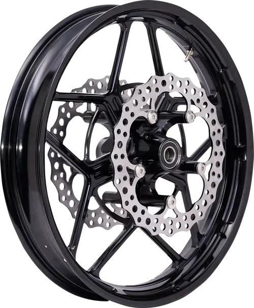 ARLEN NESS Fits Spider Hub - Dual Disc - Front - Black 71-660