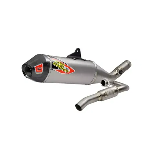 PRO CIRCUIT TI-6 EXHAUST SYSTEM TITANIUM NO SPARK ARREST SUZUKI 19-2025 RM-Z250