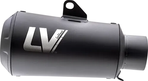 LEOVINCE Fits Universal LV-10 Slip-On Muffler - Full Black 9746FBU