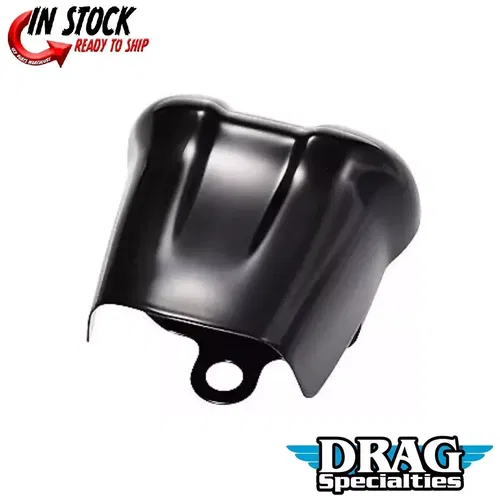 DRAG SPECIALTIES 2107-0328 Black Horn Cover for Harley