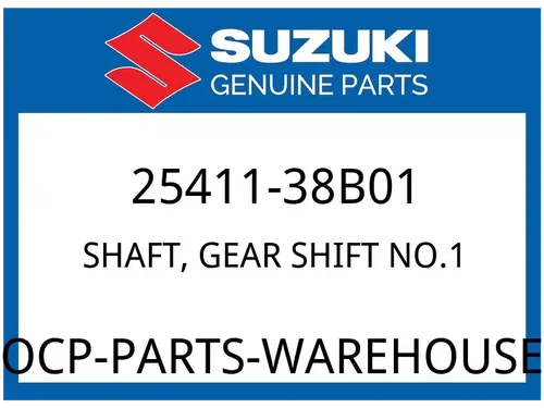 Suzuki OEM Part 25411-38B01 SHAFT,GEAR SHIFT FORK (L:152)