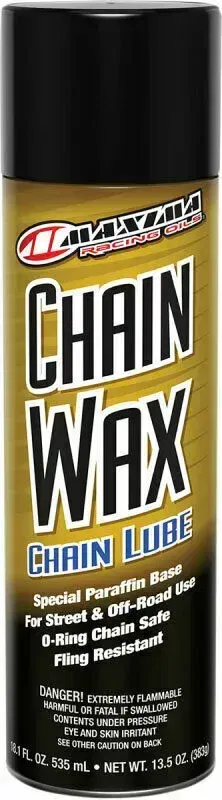 Maxima Racing Oil Motorcycle Chain Wax/Lube | 13.5 oz | 74920-N