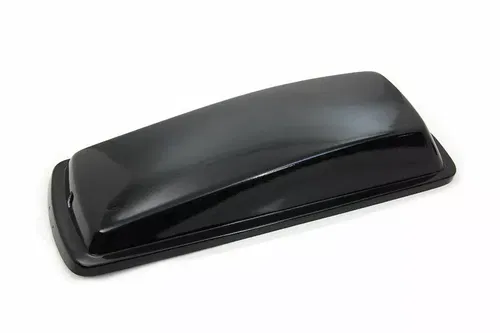 Black Plastic Right Saddlebag Lid for Harley Davidson by V-Twin