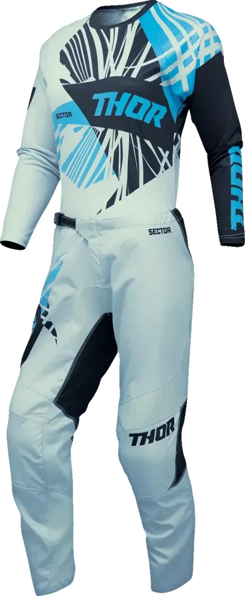 THOR Fits Women's sector split Jersey - starlight Blue/Black - Xs 2911-0288