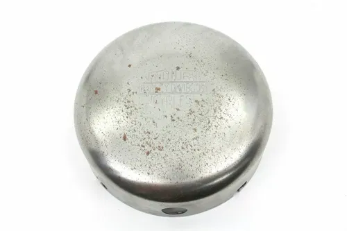 Raw 6  Air Cleaner Cover with Logo for Harley Davidson by V-Twin