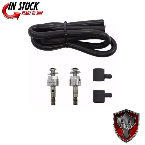 Trask Performance Assault Breather Kit for Twin Cam - Black 1012-0255