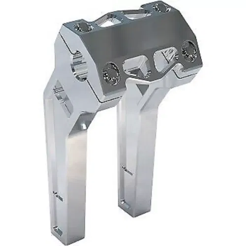 LA CHOPPERS LA-7471-08R Raw 8" Performance Risers for 1" Harley Handlebars