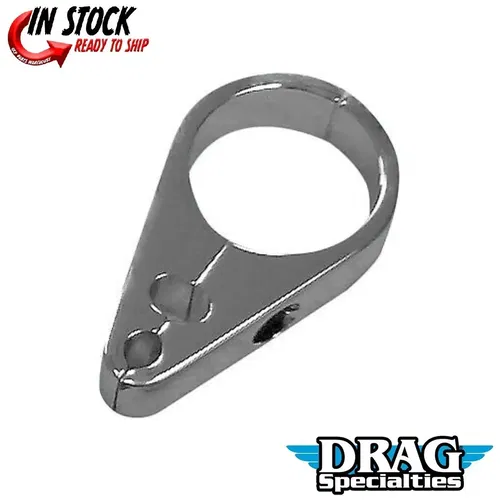 DRAG SPECIALTIES Chrome 1.5" Cable Clamp for Throttle/Idle/Brake 0658-0027