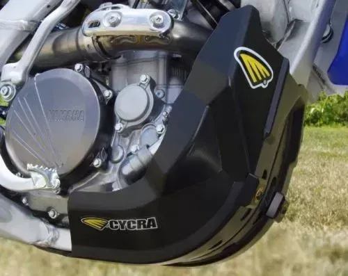Cycra Black Full Armor Skid Plate For Yamaha YZ 250 FX 14-16 1CYC-6224-12