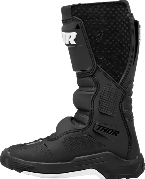 THOR Youth Blitz Fits XR Boots - Black/White - Size 5 3411-0728