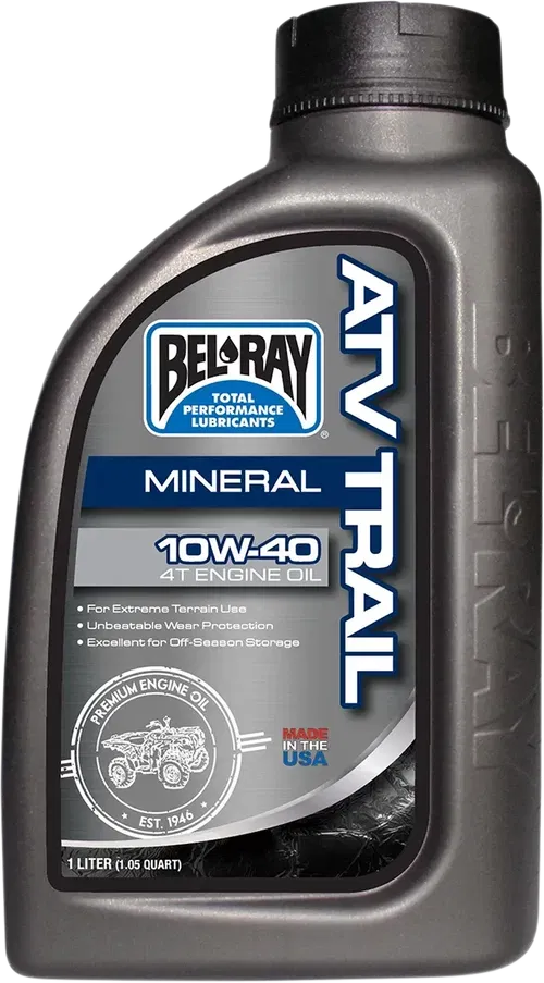 BEL-RAY ATV &amp; SxS Mineral Oil 10W-40 - 1L 99050-B1LW