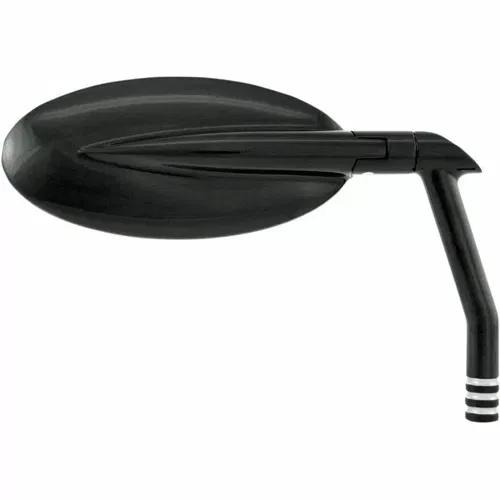 Performance Machine PM Cut Vision Oval Handlebar Mirror Harley Me Black Contrast
