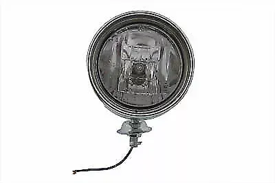 Chrome 4  Spotlamp with H-3 Bulb Inset Type for Harley Davidson by V-Twin
