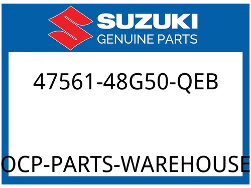 Suzuki OEM Part 47561-48G50-QEB CVR,FRAME BODY