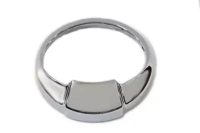 Harley Davidson by V-Twin Chrome Speedometer Visor Ring