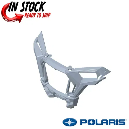 Polaris Front Fascia, Black, Genuine OEM Part 5455432-070, Qty 1
