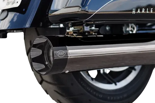 S&amp;S CYCLE Fits 2-into-1 Lava Chrome Sidewinder? Exhaust System - Race Only