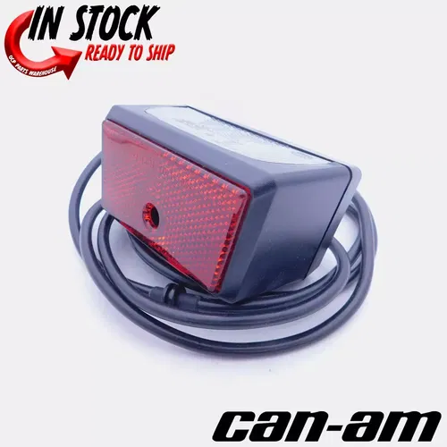 CAN-AM CAM AM LICENSE PLATE LIGHT & BULB SPYDER RS GS SE5 SM5  710001291 OEM