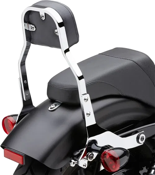 COBRA Backrest Kit - Fits 11" - Chrome - Softail 602-2021
