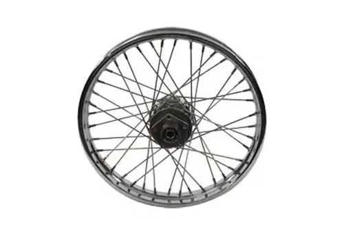 19" x 1.85" Chrome Front Wheel with Stainles Spokes for FXWG 1980-1983 Harley