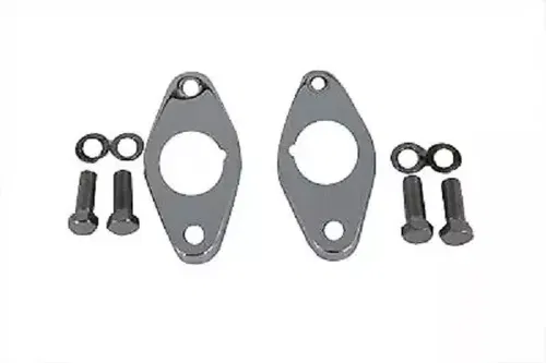 Swingarm Pivot Cover Set Chrome fits Harley 1982-1994 FXR