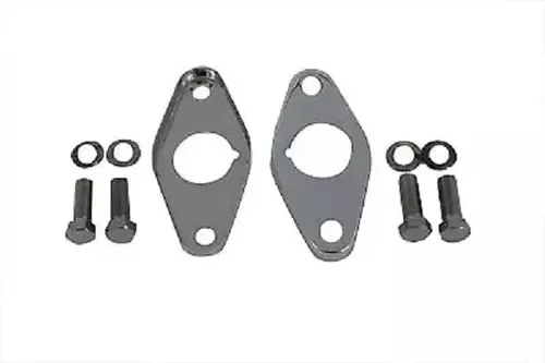 Swingarm Pivot Cover Set Chrome fits Harley 1982-1994 FXR