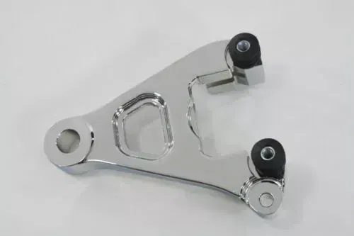 Chrome Rear Brake Caliper Bracket for Harley Davidson by V-Twin