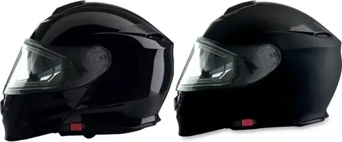 Z1R Solaris Modular Snowmobile Helmet W/ Electric Heat Shield - Pick Size Color