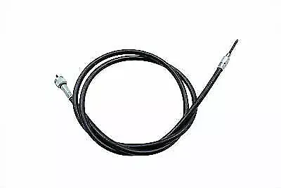 V-Twin 44-1/2" Black Speedometer Cable for Harley Davidson