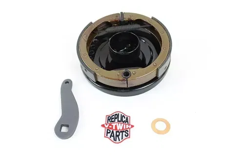 1936 Rear Brake Backing Plate Assembly Kit fits Harley-Davidson 49-0613
