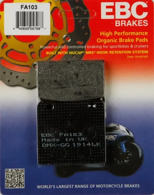 EBC Organic  Brake Pads FA103