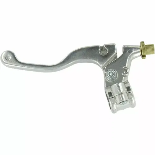 Parts Unlimited Silver Right-Hand Shorty Lever Assembly for Yamaha 43-4102R