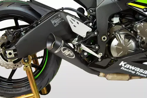 M4 EXHAUST SLIP-ON MUFFLER GP19 KAWASAKI 2009-2025 ZX6R AUTHENTIC KA6922-GP19