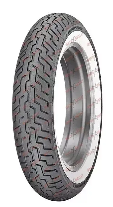 Dunlop D402 White Wall MT90B16 Front Rear Tire Set Motorcycle Harley-Davidson