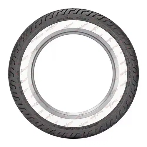 Dunlop D402 White Wall MT90B16 Front Rear Tire Set Motorcycle Harley-Davidson
