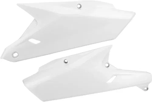 Cycra White Side Panels Number Plates For Yamaha YZ 250 F 450 F 14-16