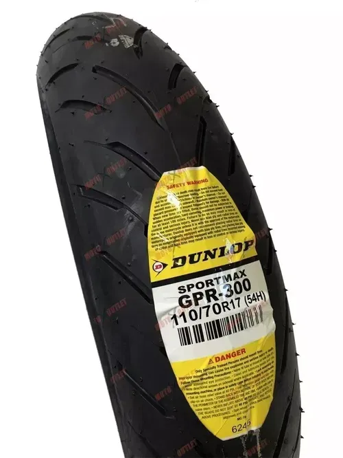 Dunlop Sportmax 110/70ZR17 140/70ZR17 Front Rear Motorcycle Tires Set GPR 300