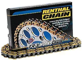 Renthal 420 R1 Chain - 120 Links (GOLD) Chain R1-420-120 80-1920 25-2120 C241